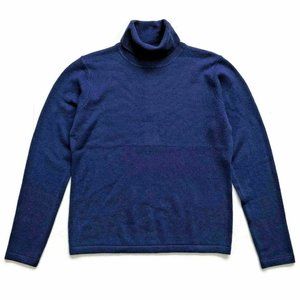 PLY Cashmere Sweater Turtleneck 2Ply Pullover NEW